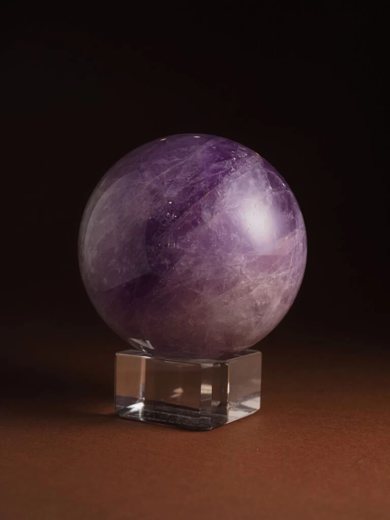 Каменный шар Аметиста №2