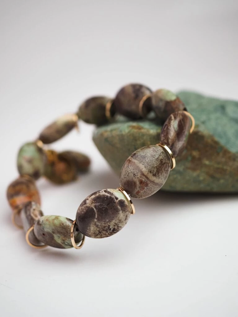 Браслет женский из Яшмы №6