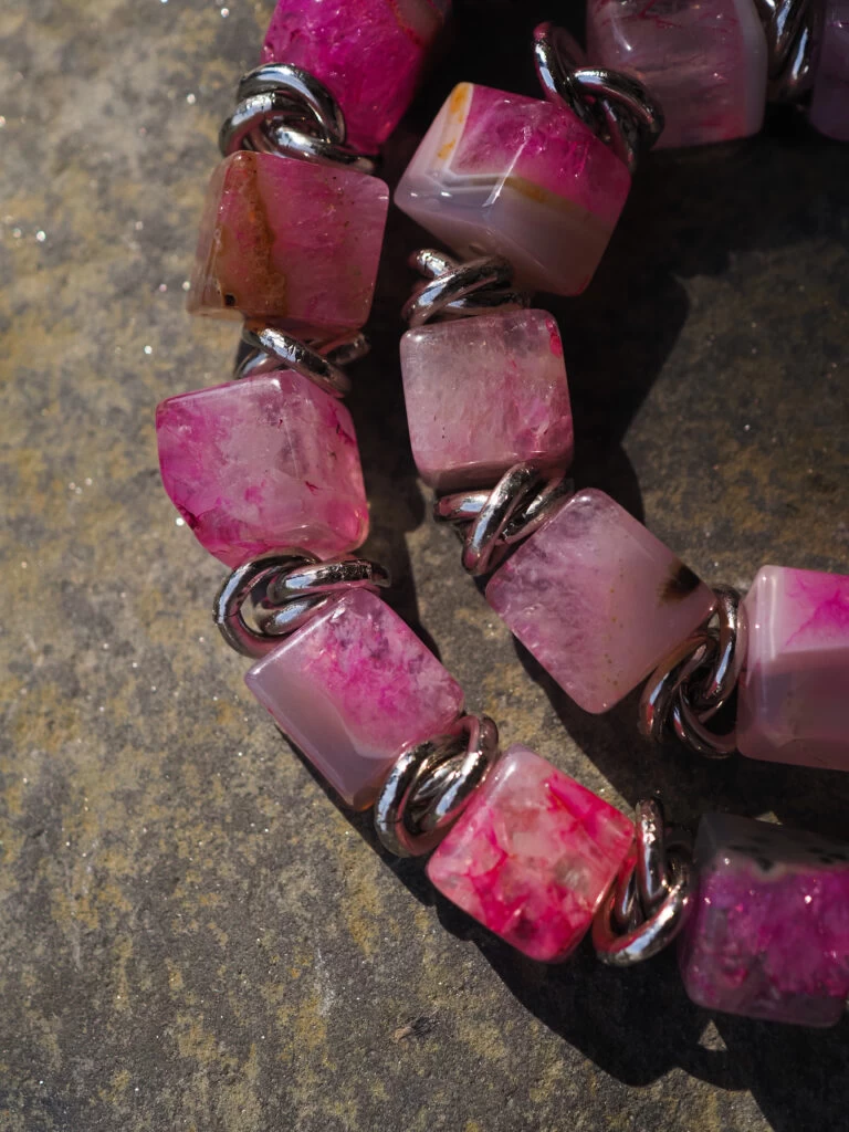 Чокер женский из Агата №1