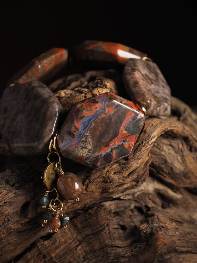 Браслет женский из Яшмы №5