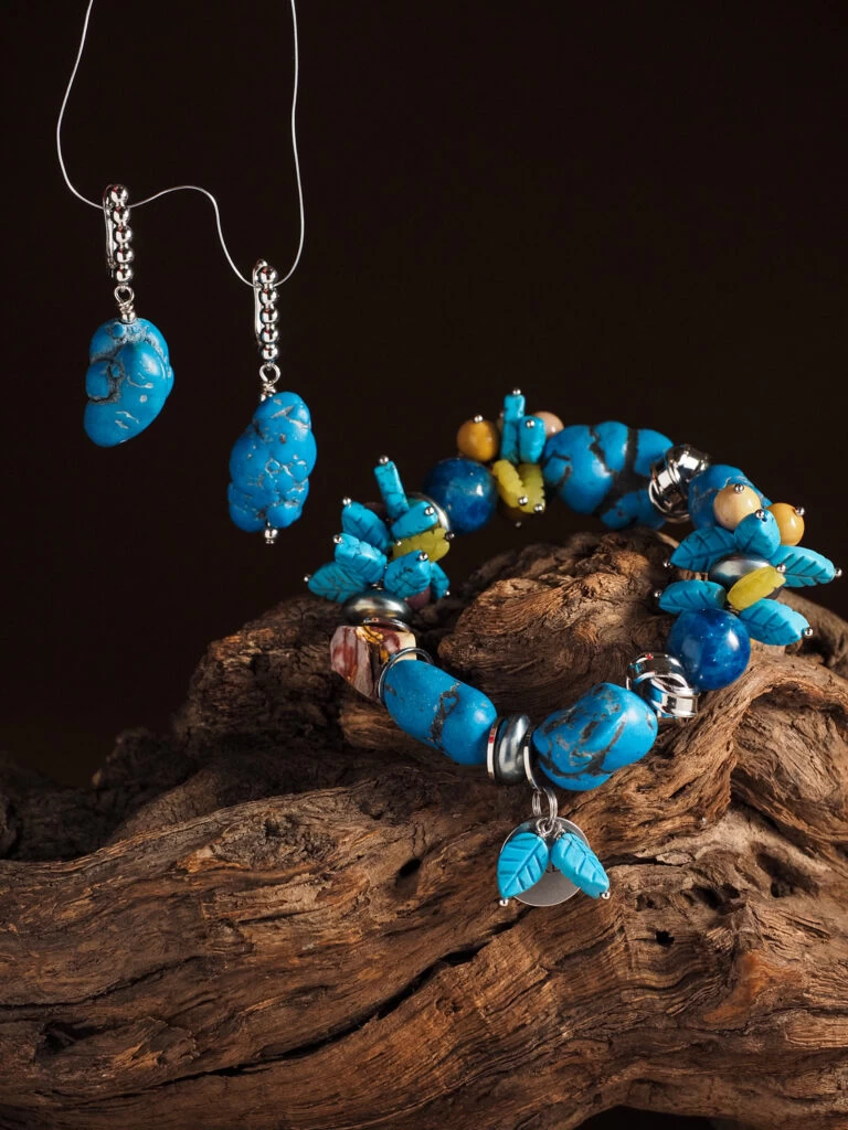 Серьги из Бирюзы