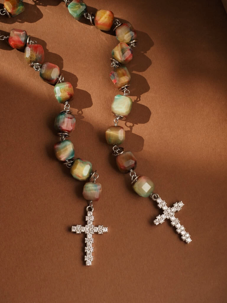 Серьги из Тигрового глаза №1