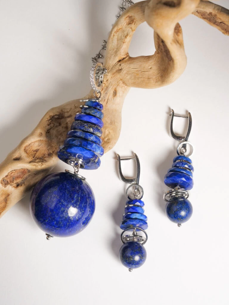 Серьги из Лазурита