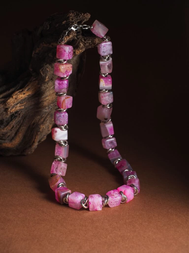 Чокер женский из Агата №1