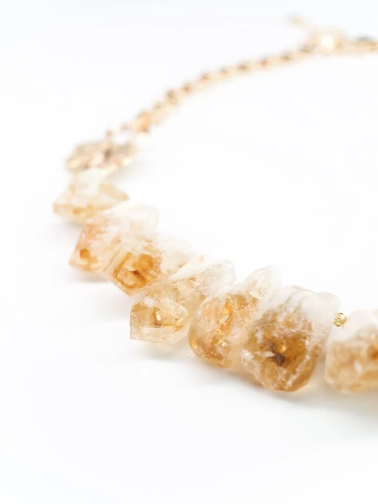 Колье из Цитрина