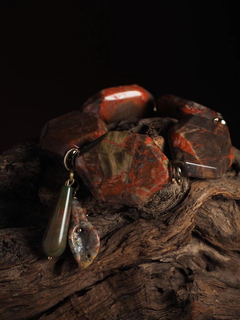 Браслет женский из Яшмы №4