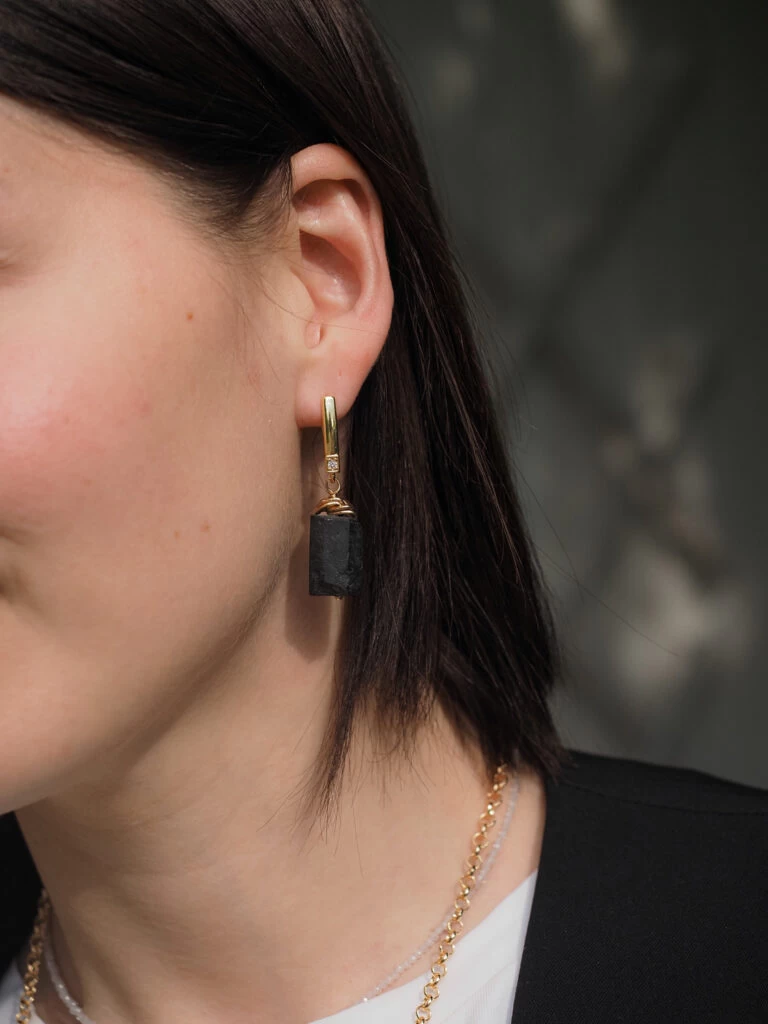 Серьги из Турмалина