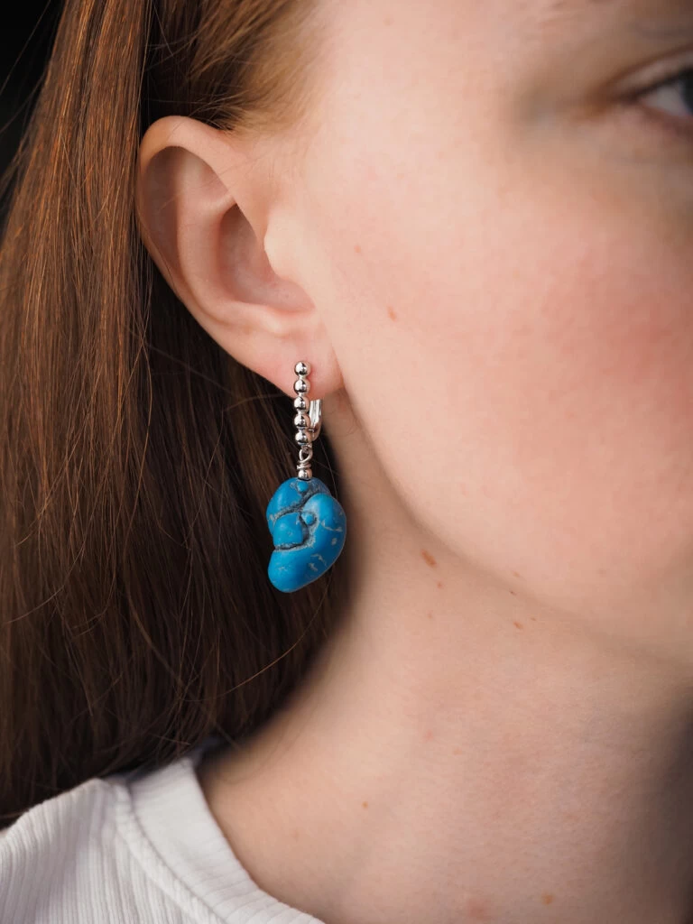 Серьги из Бирюзы