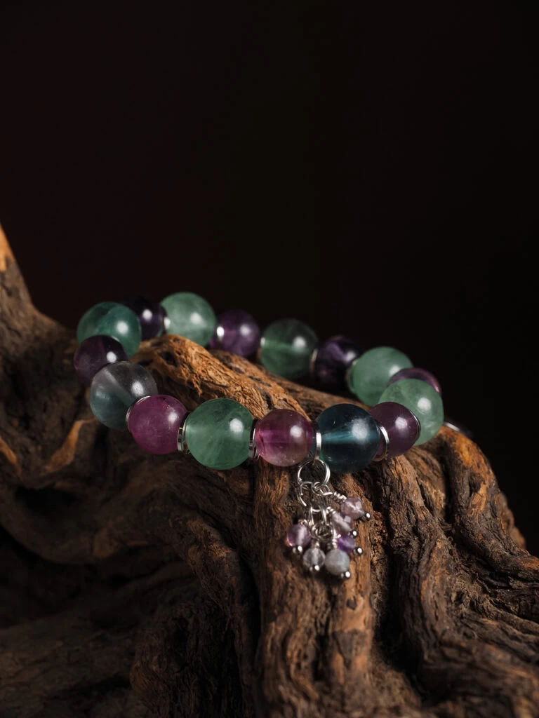 Браслет женский «Флюоритовое созвездие»