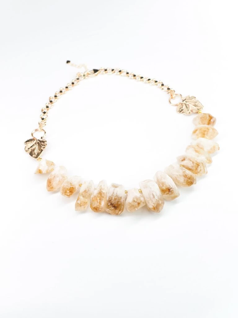 Колье из Цитрина