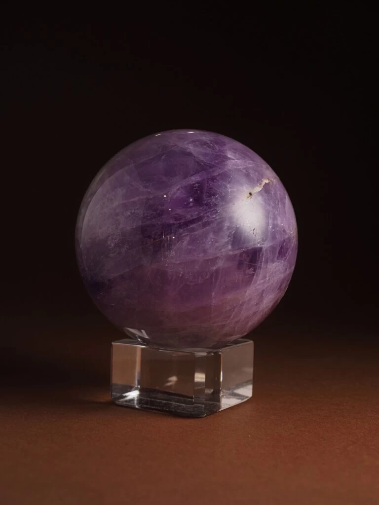 Каменный шар Аметиста №2