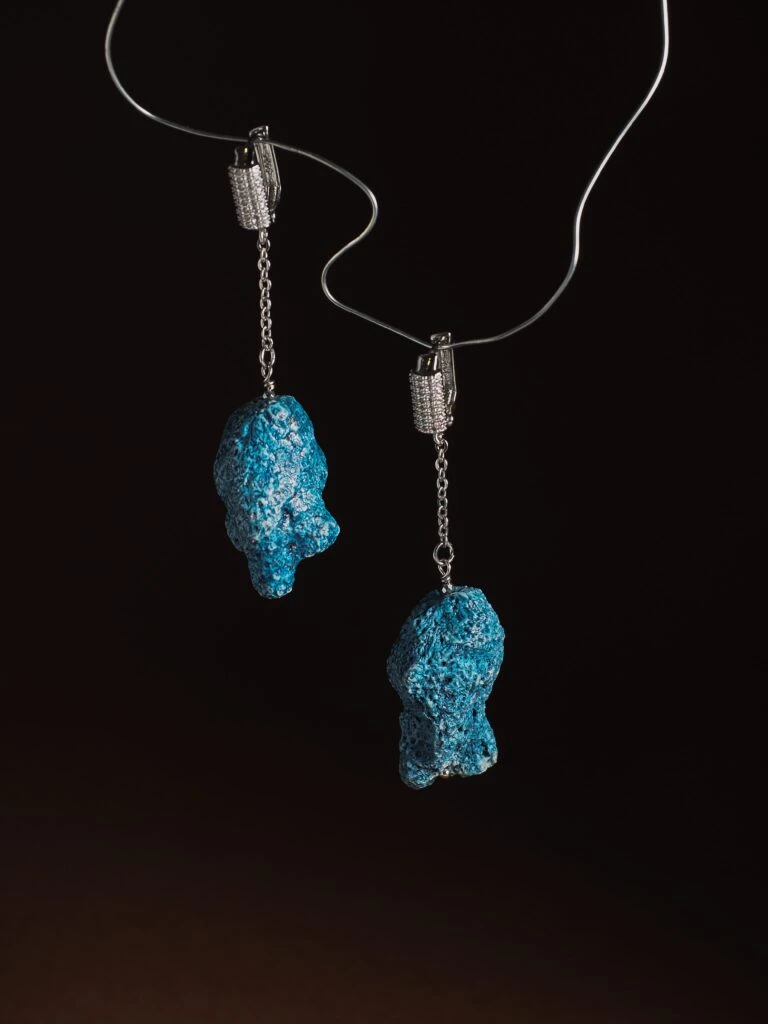 Серьги из Коралла