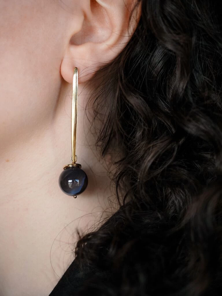 Серьги из Агата №1