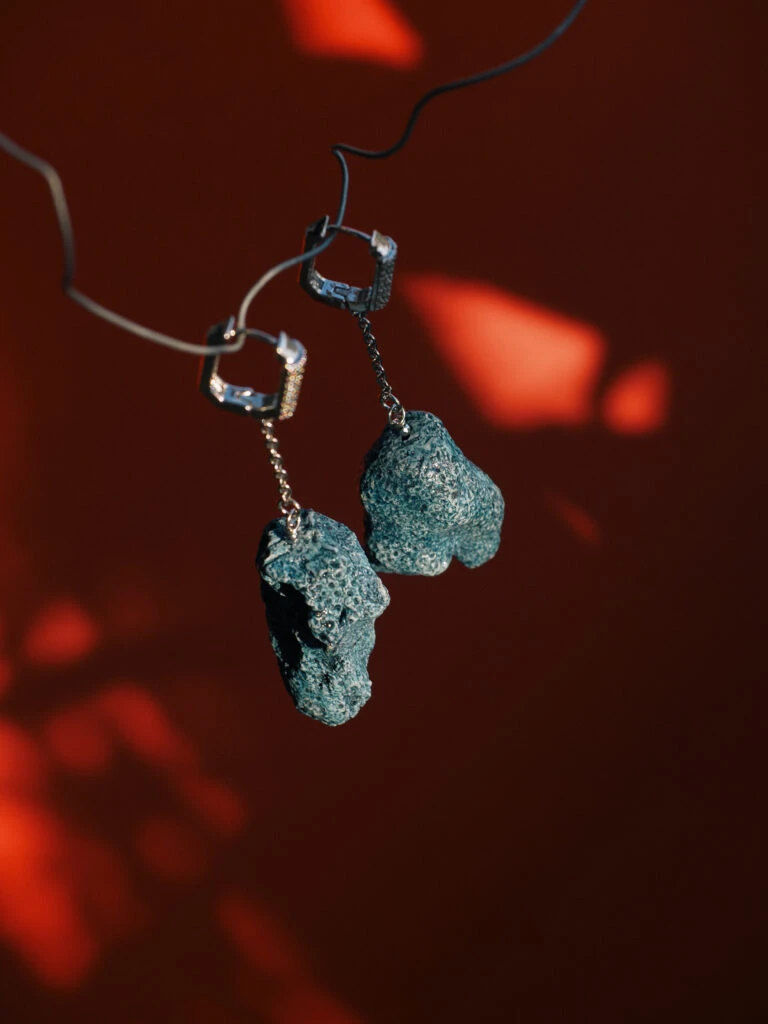 Серьги из Коралла