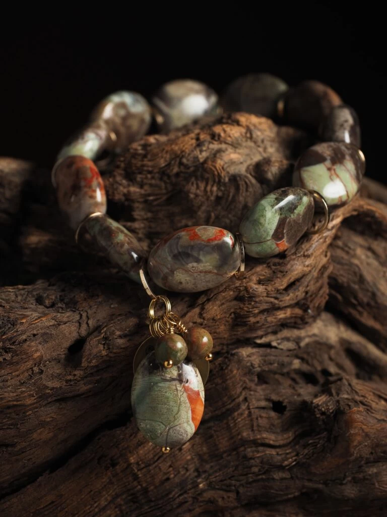 Браслет женский из Яшмы №6