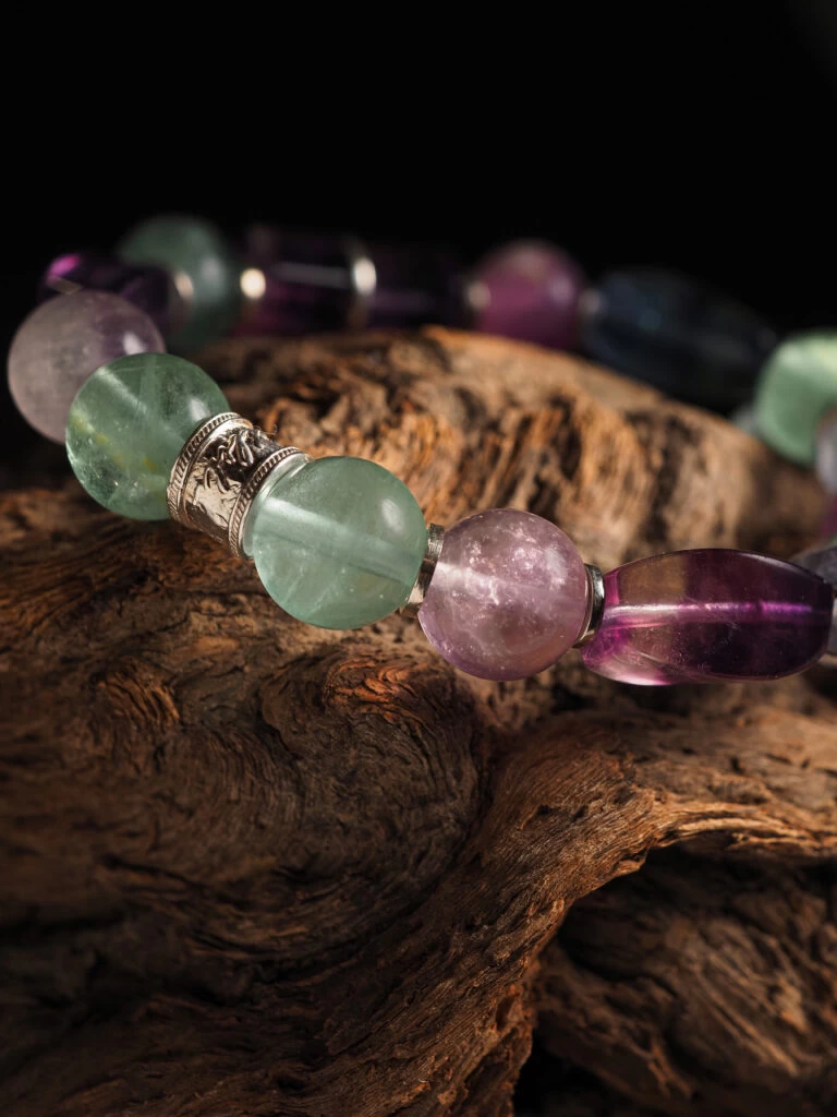 Браслет женский «Радуга Флюорита»