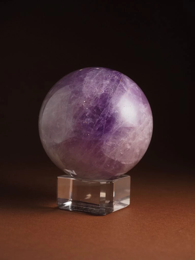 Каменный шар Аметиста №2