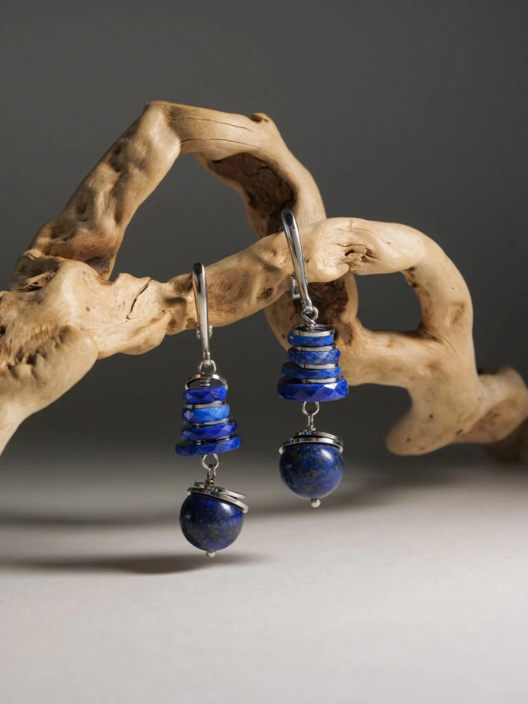 Серьги из Лазурита