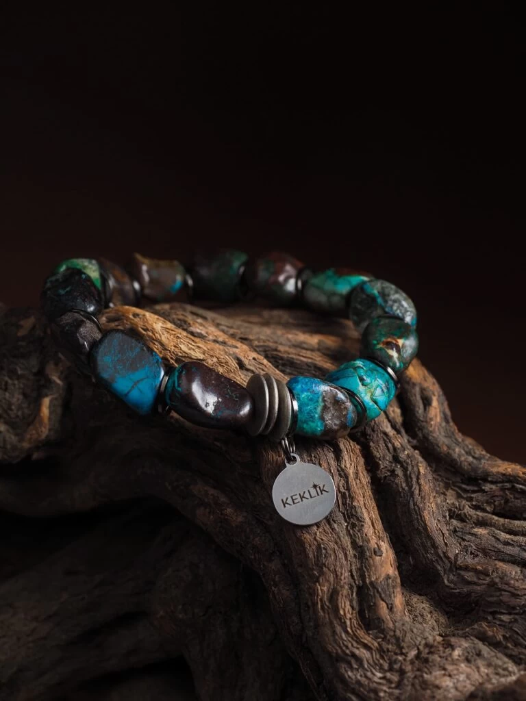 Браслет женский из Хризоколлы