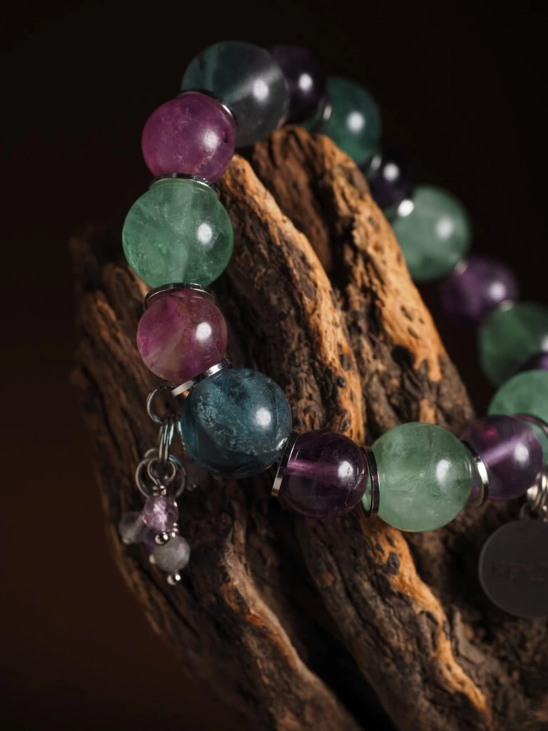 Браслет женский «Флюоритовое созвездие»