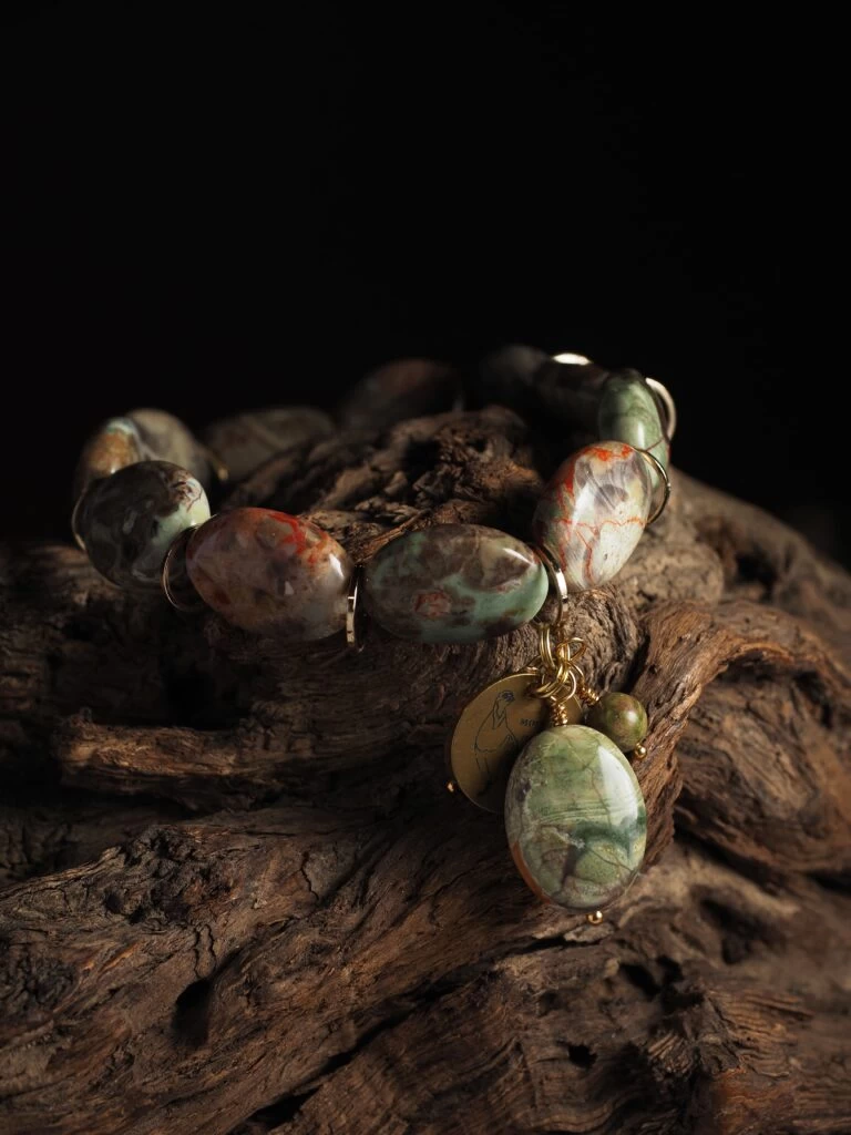 Браслет женский из Яшмы №6