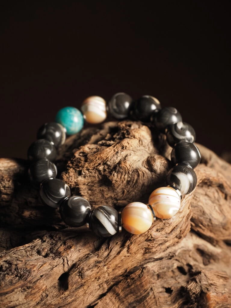 Браслет лаконичный для 3-го числа рождения