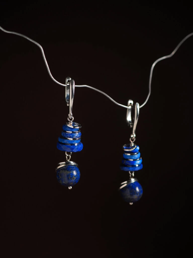 Серьги из Лазурита