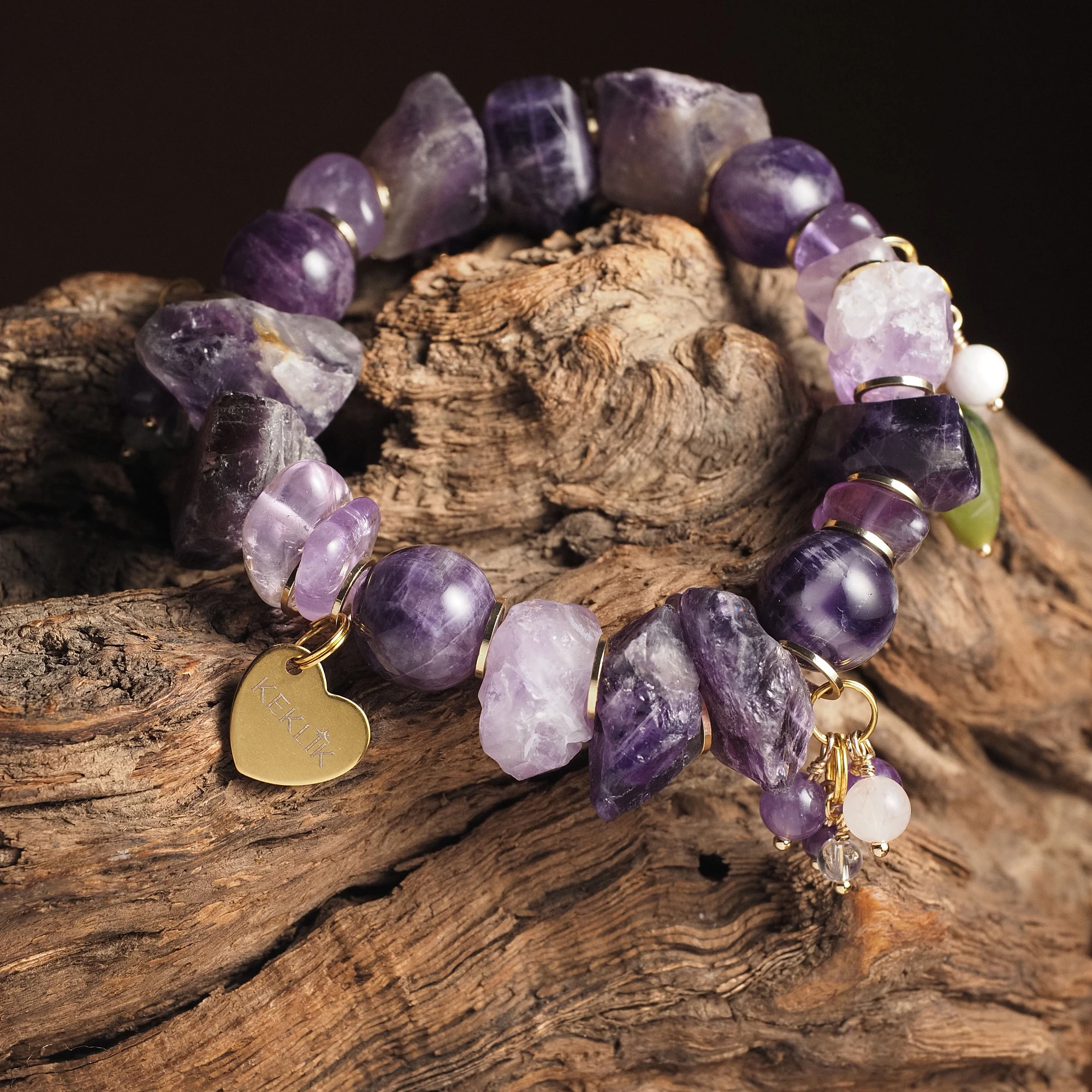 Браслет женский из Аметиста №2