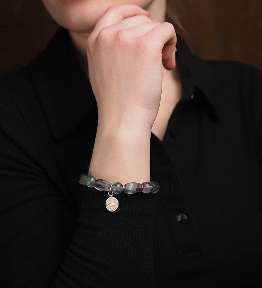 Браслет лаконичный «Морские глубины»