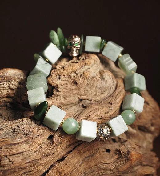 Браслет лаконичный из Нефрита