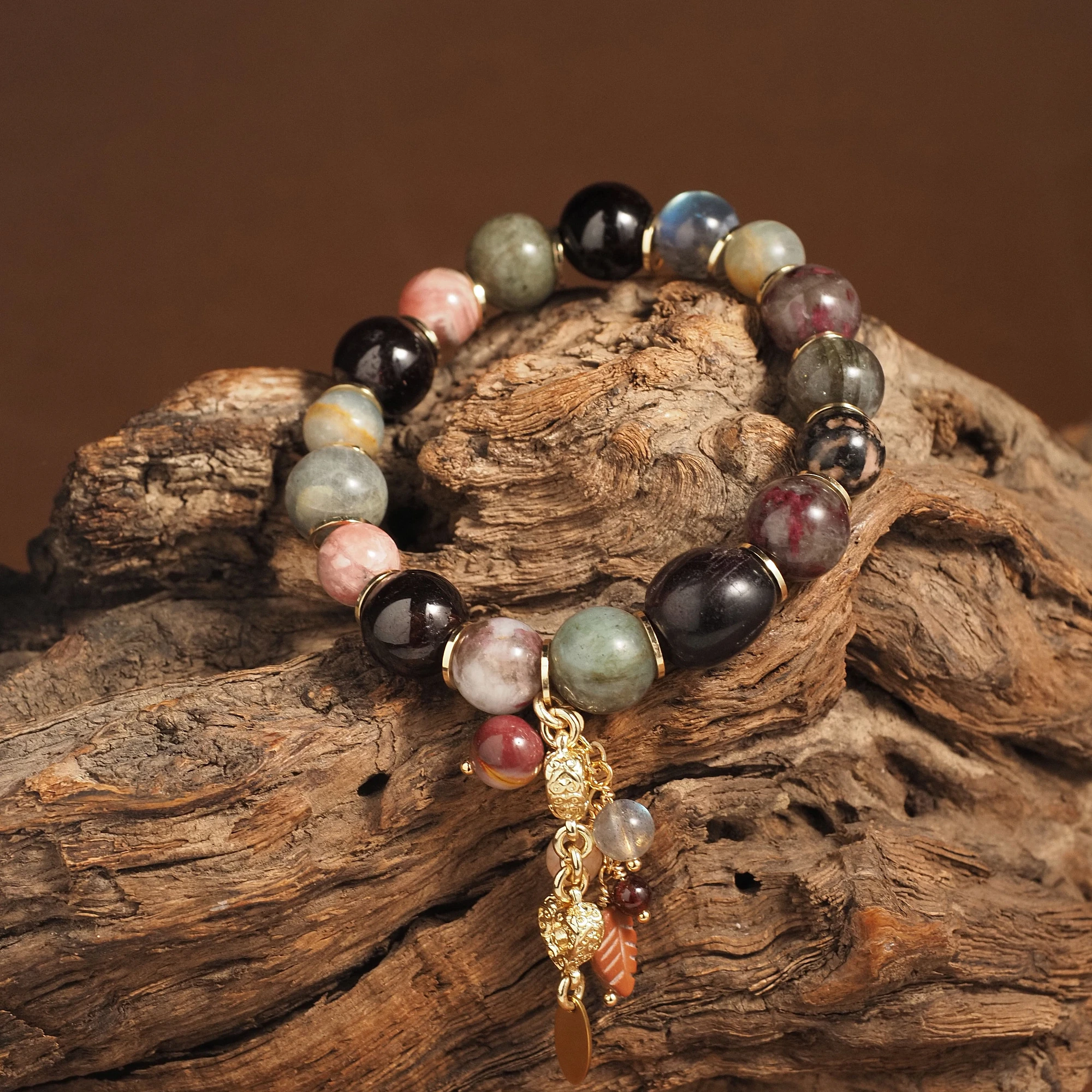 Аспектовый браслет «Тепло двоих» №1