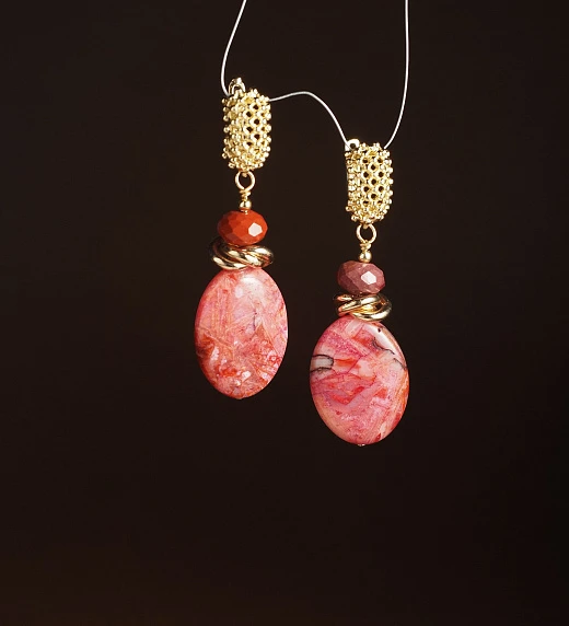 Серьги из Яшмы