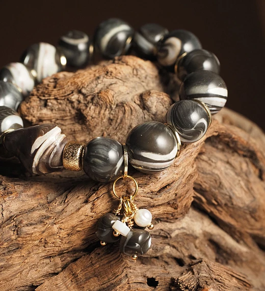 Браслет женский из Перламутра №5