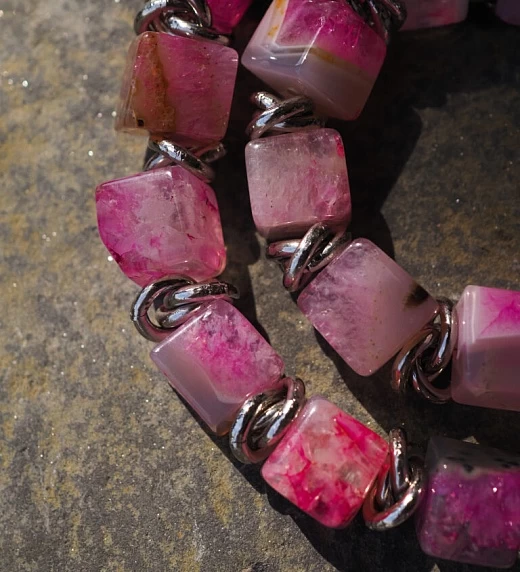 Чокер женский из Агата №1