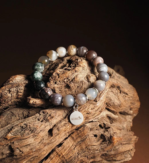 Браслет лаконичный для 21-го числа рождения