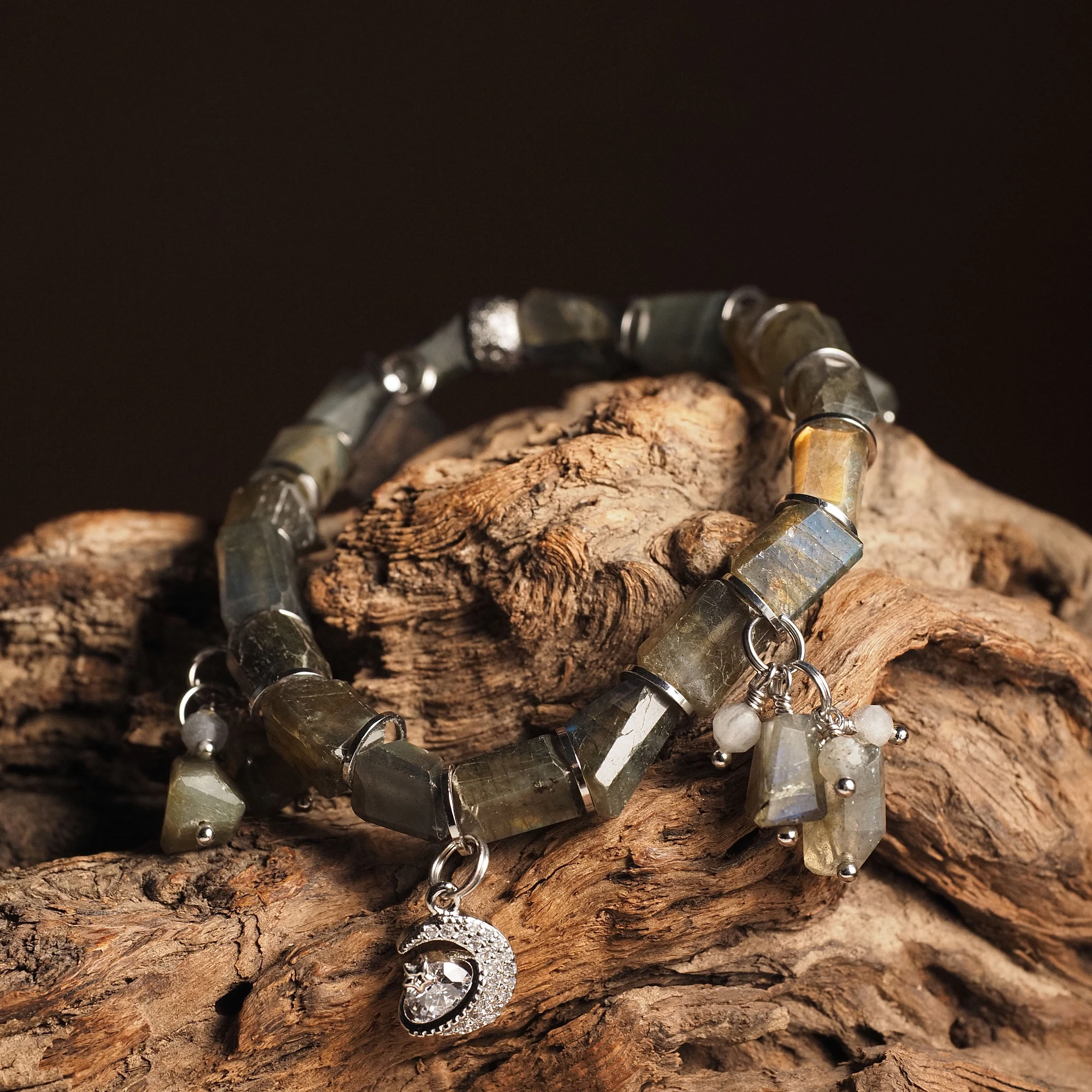 Браслет женский из Лабрадора №3