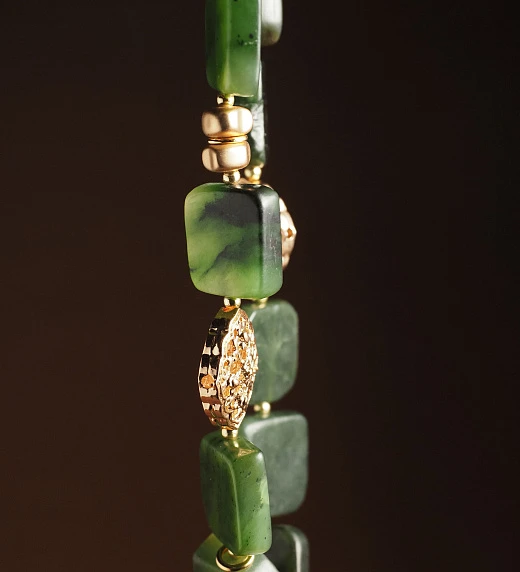 Колье из Нефрита №2