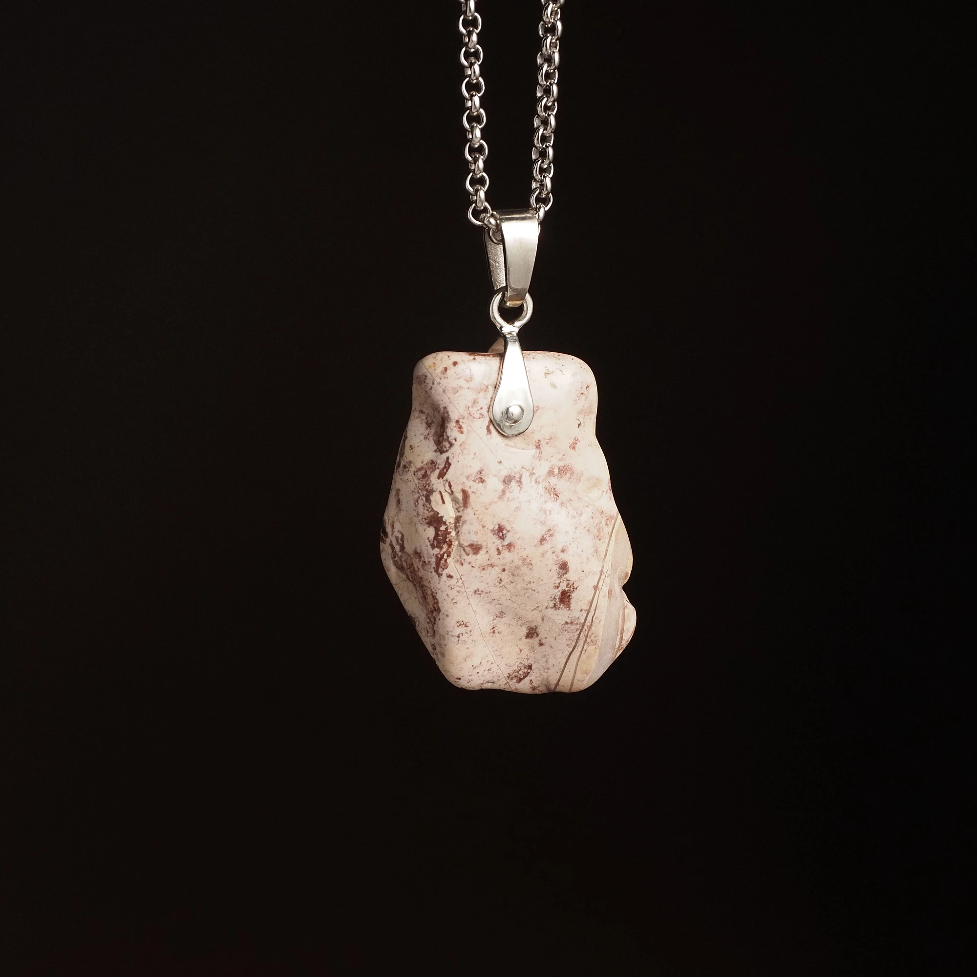 Кулон из Яшмы с цепочкой №1