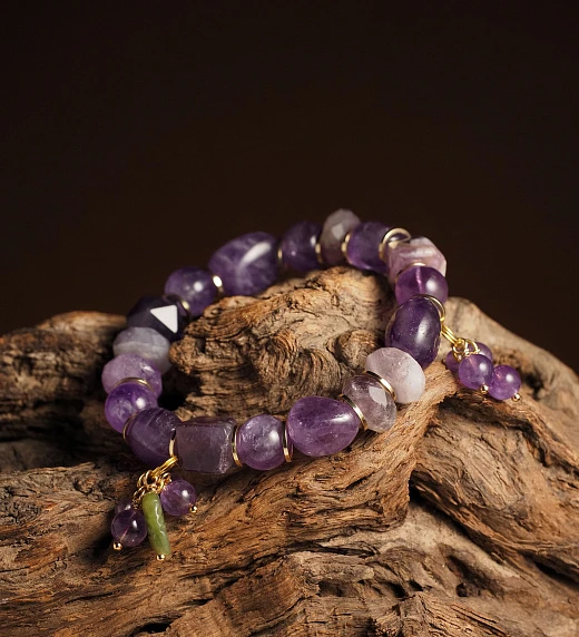 Браслет женский из Аметиста №3