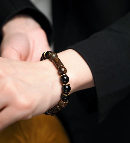 Браслет лаконичный для 15-го числа рождения