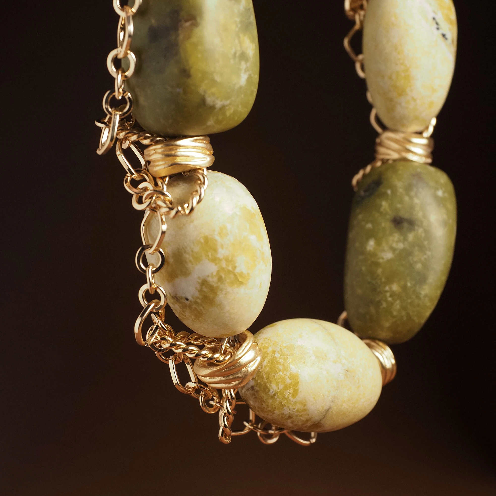 Чокер женский из Жадеита №2