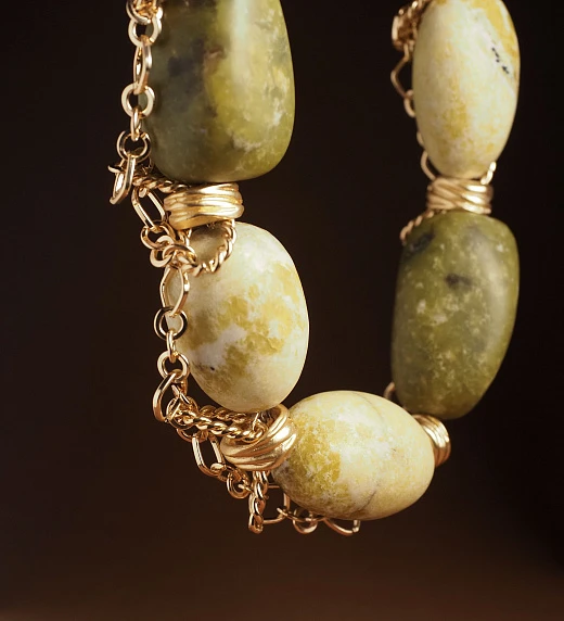 Чокер женский из Жадеита №2