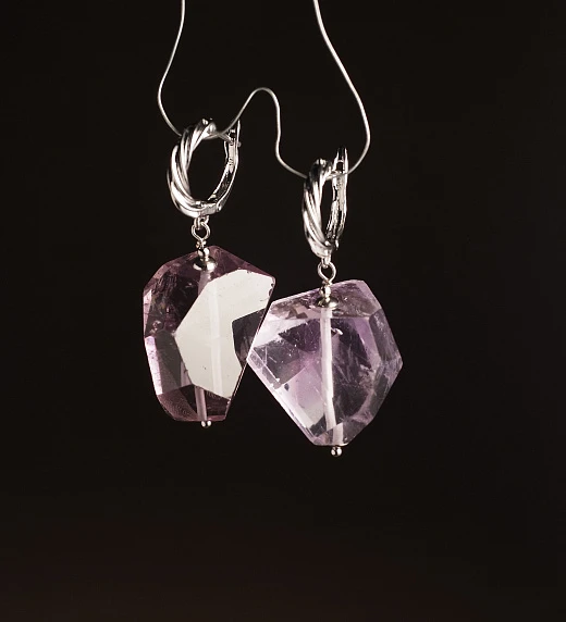 Серьги из Аметиста