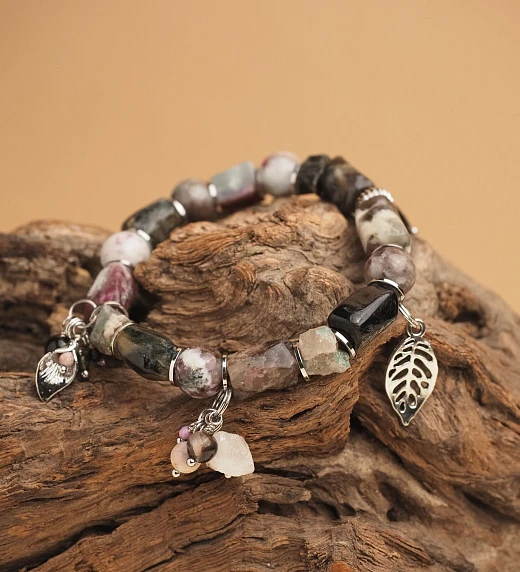 Браслет женский из Турмалина №2