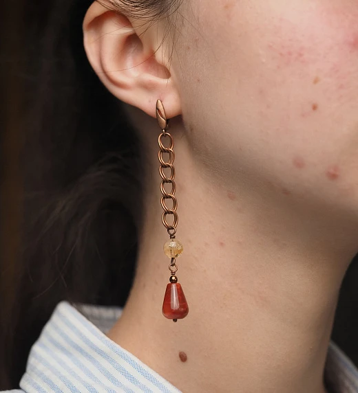 Серьги Талисман года 2026 №2