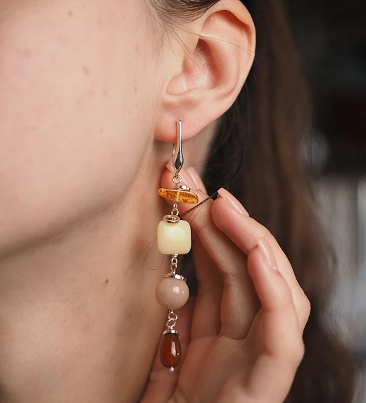 Серьги Талисман года 2026 №1