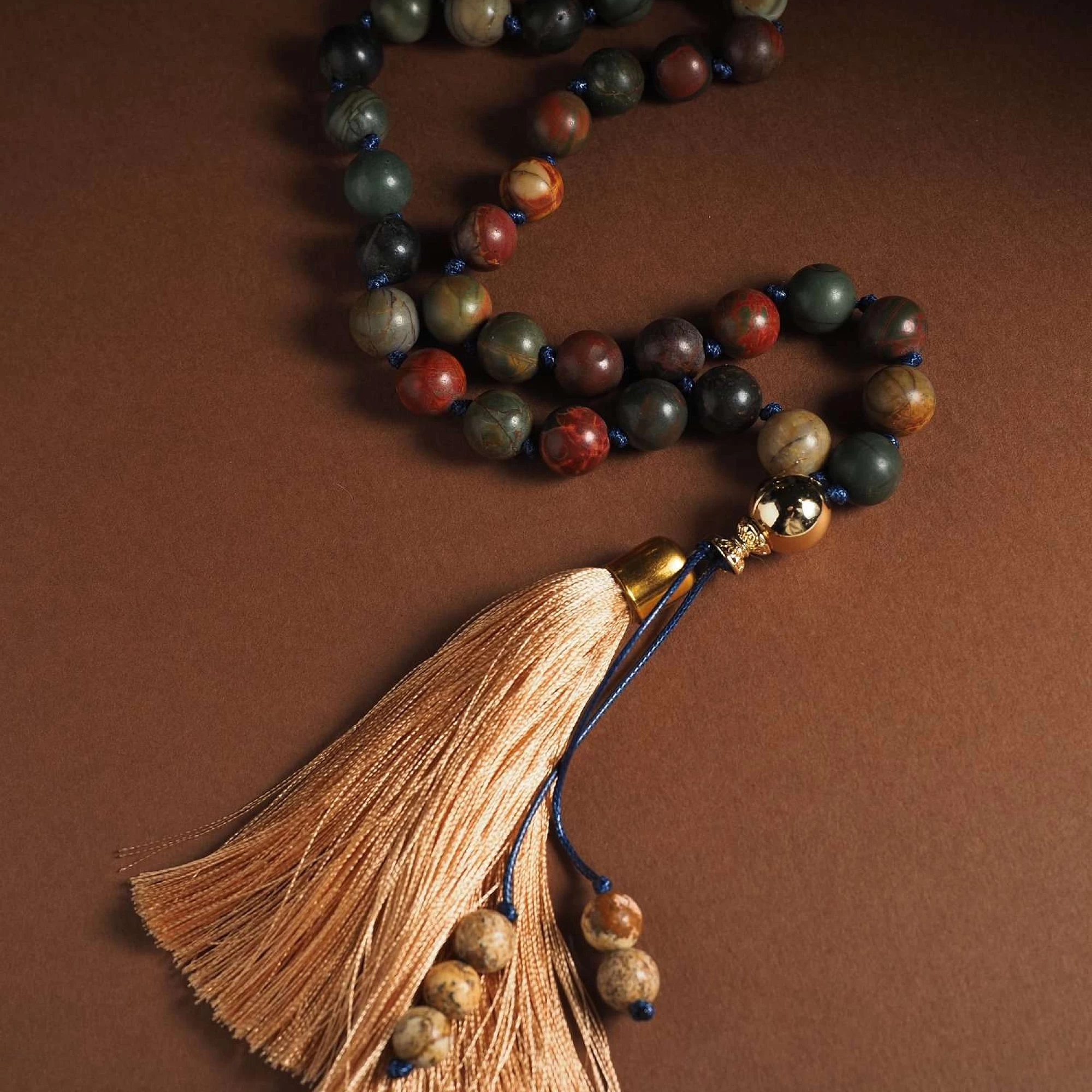 Четки из Агата 33 бусины №2