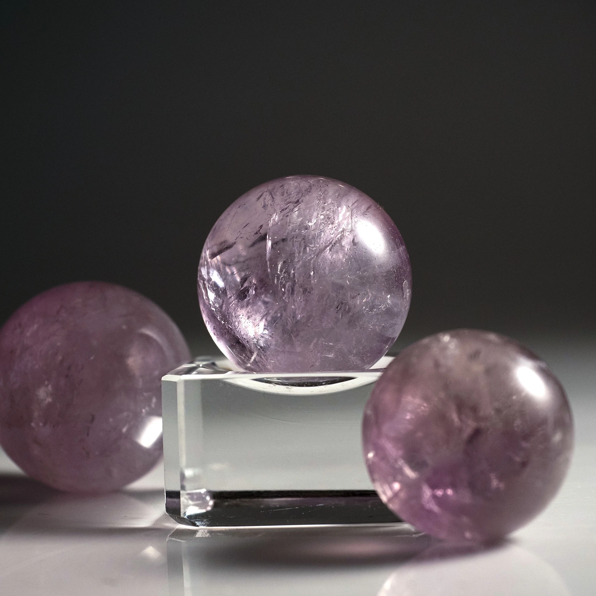 Каменный шар Аметиста №3