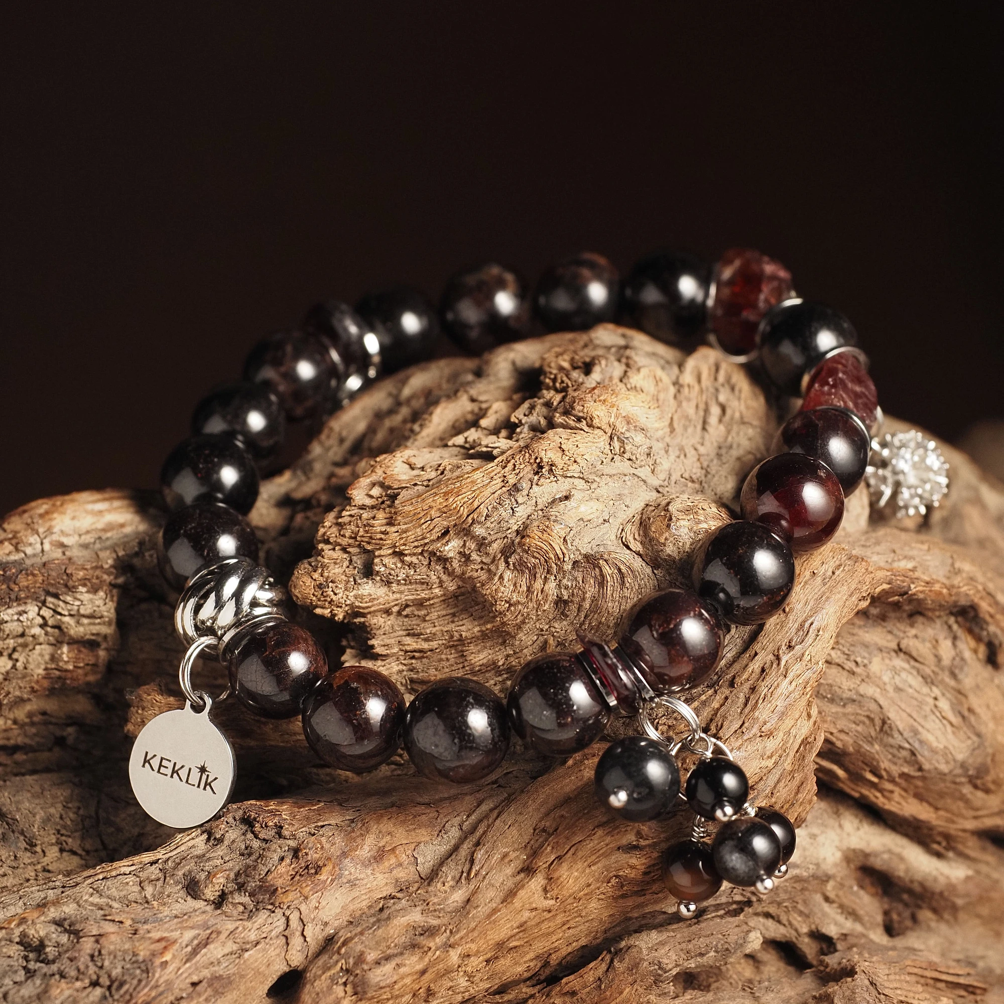 Браслет женский из Граната №2