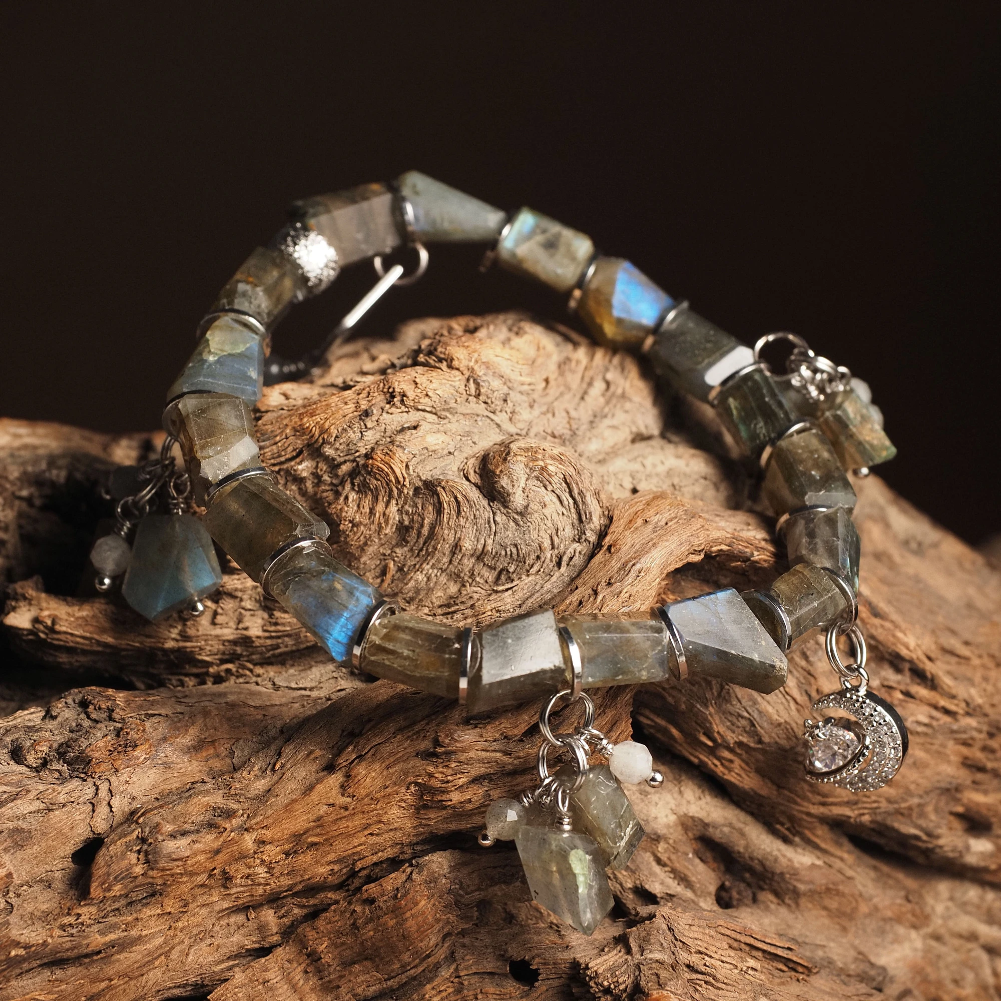 Браслет женский из Лабрадора №3